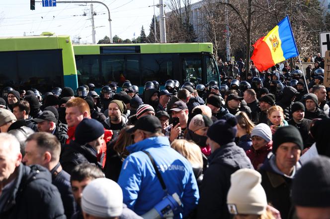 Potężna demonstracja w Mołdawii, w Kiszyniowie.