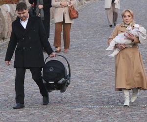 Danuta Martyniuk z ukochanym wnukiem Florianem