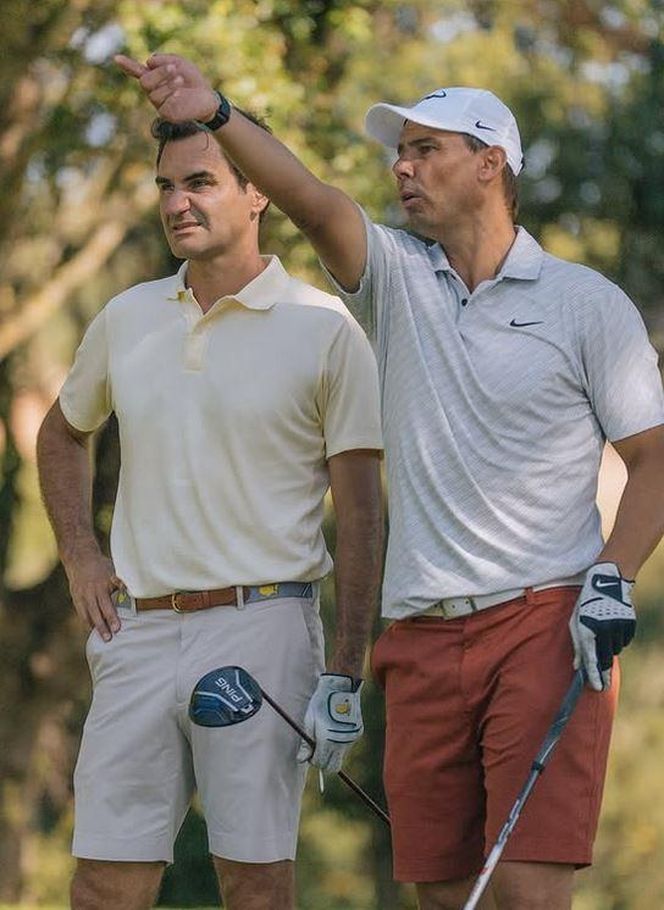 Roger Federer i Rafael Nadal na Majorce