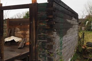 Spichlerz w trakcie prac remontowych