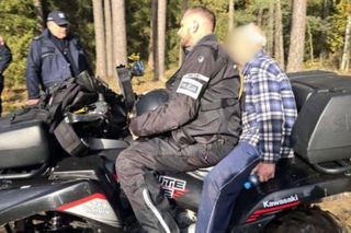 Starszy pan zgubił się w lesie