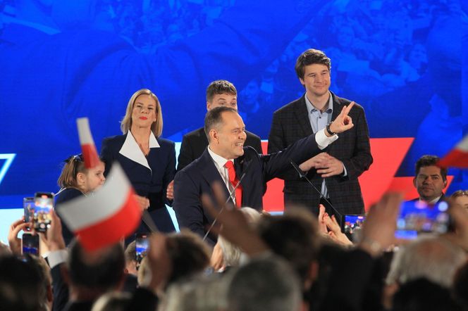 Tak córeczka Nawrockiego skradła show tacie! 
