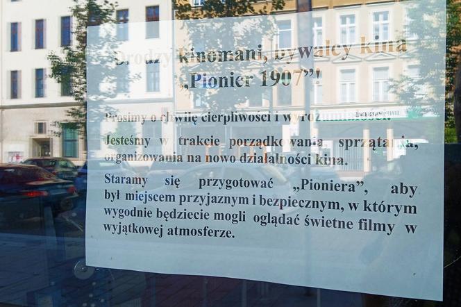 Kino "Pionier" w Szczecinie wciąż pozostaje zamknięte