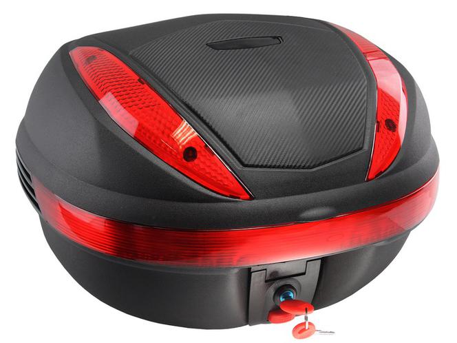 Odpinany Kufer Carbon 30L na Pełny Kask