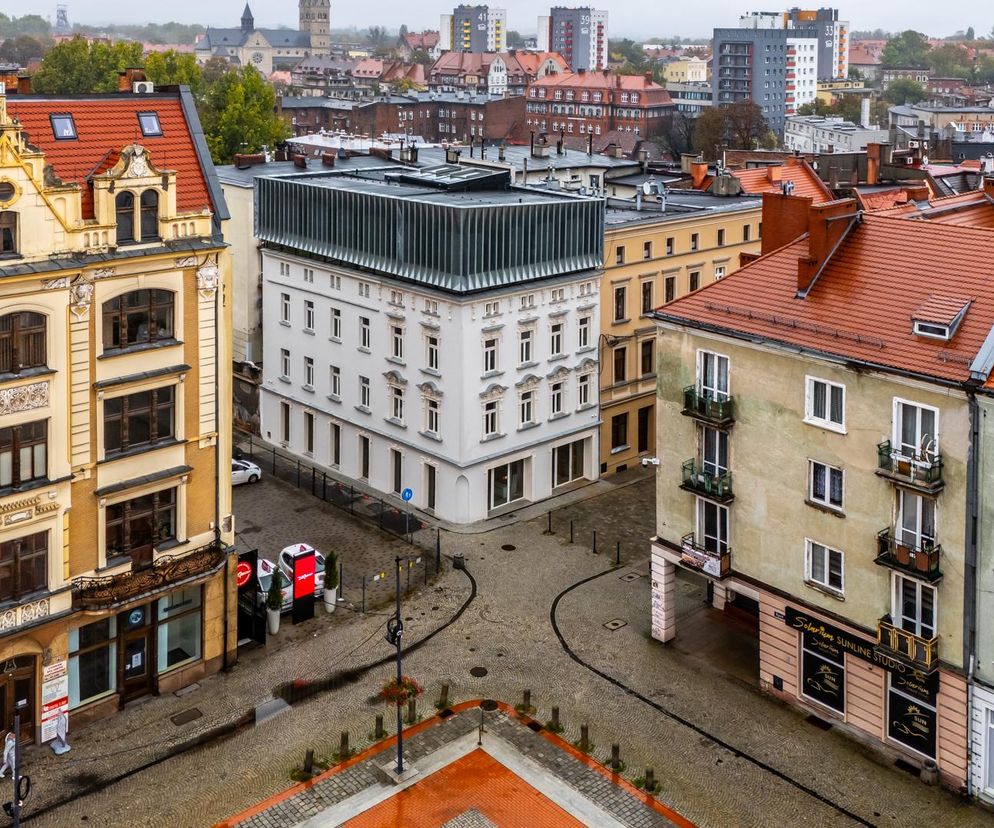 Bytom - nadbudowa kamienicy, proj. Marlena Wolnik