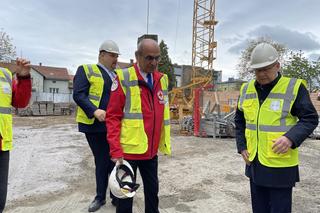 Ruszyła budowa nowego budynku Cnetrum Krwiodawstwa