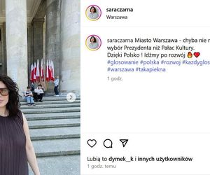 Wybory Prezydenckie 2025: Tak głosują gwiazdy w drugiej turze! Sara Czarna