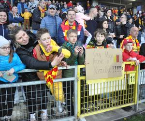 Korona Kielce - Jagiellonia Białystok. Żółto-czerwone derby w obiektywie