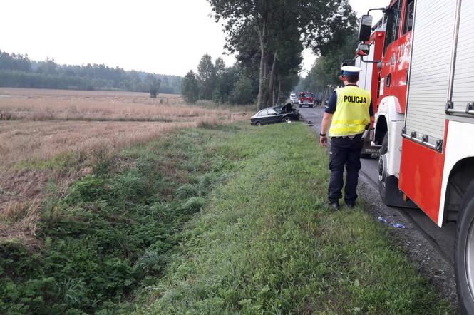 W wypadku zginęli kierowcy obu samochodów