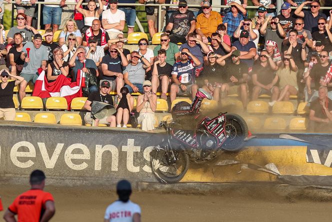 GP Polski w Gorzowie: Zderzenie Martina Vaculika i Kaia Huckenbecka