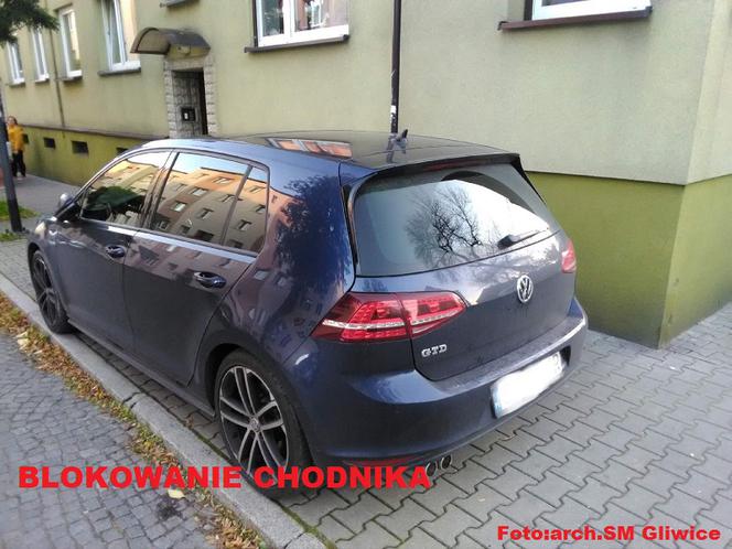 Mistrzowie parkowania z Gliwic! [ZDJĘCIA]