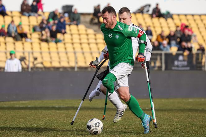 Amp Futbol Ekstraklasa w Poznaniu. Marcin Oleksy znowu strzela