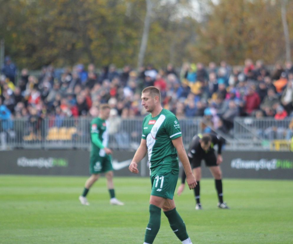 Olimpia Grudziądz w trudnej sytuacji. Piąty mecz w lidze bez zwycięstwa 