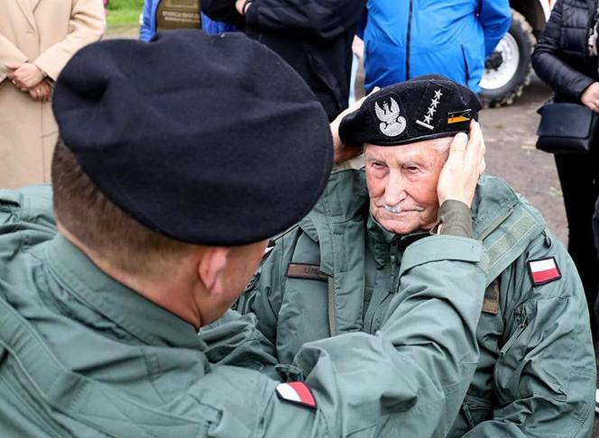 Żołnierze spełnili marzenie najstarszego czołgisty świata