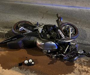 Śmiertelny wypadek na Bazyliańskiej. Nie żyje motocyklista