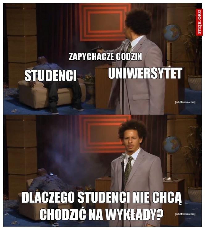 Początek roku akademickiego 2022/2023. Zobacz najlepsze memy o studiach i studentach!