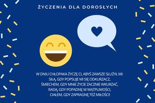 Dzień Chłopaka 2025 - ŻYCZENIA dla dorosłych. Śmieszne wierszyki z nutą pikanterii