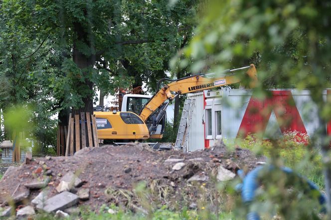 Rewitalizacja parku Bronowickiego w lublinie - postęp prac na koniec lipca 2025