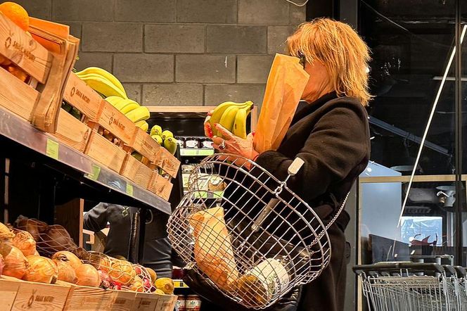 Ewa Kasprzyk na zakupach