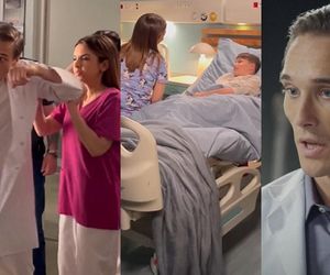 M jak miłość.  Olek wda się w bójkę w klinice! Tak razem z Anetą będą walczyć o życie pacjenta - ZDJĘCIA, WIDEO