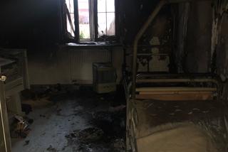 Pożar w Domu Pomocy Społecznej w Siennicy