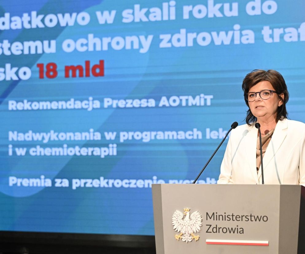 Minister Zdrowia Izabela Leszczyna