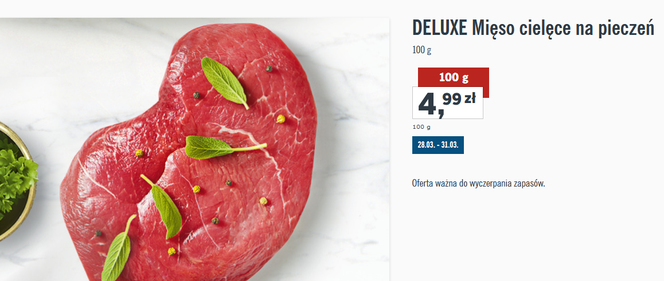 Lidl - oferta mięs 