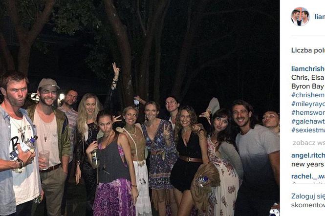 Miley Cyrus i Liam Hemsworth razem w Australii
