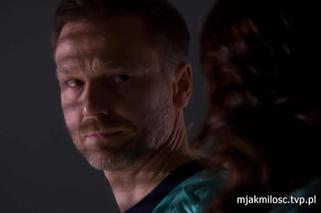 M jak miłość odc. 1437. Andrzej Budzyński (Krystian Wieczorek), Anka (Weronika Rosati)