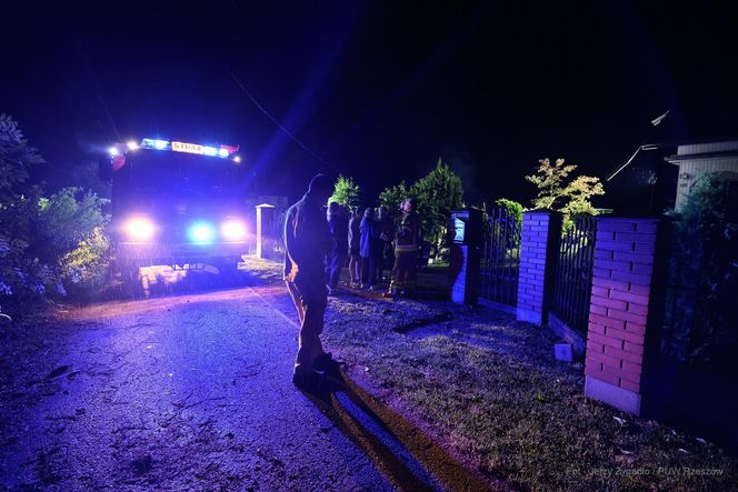  Skutki nawałnic na południu Polski.