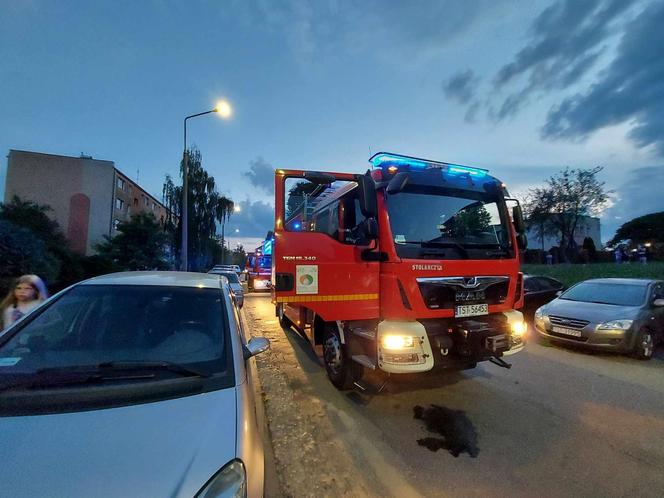 Mocny sen i przypalony garnek. Wieczorna akcja straży na Górnej w Starachowicach