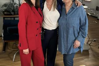 Barwy szczęścia. Natalia (Maria Dejmek), Józefina (Elżbieta Jarosik), Małgorzata (Adrianna Biedrzyńska)