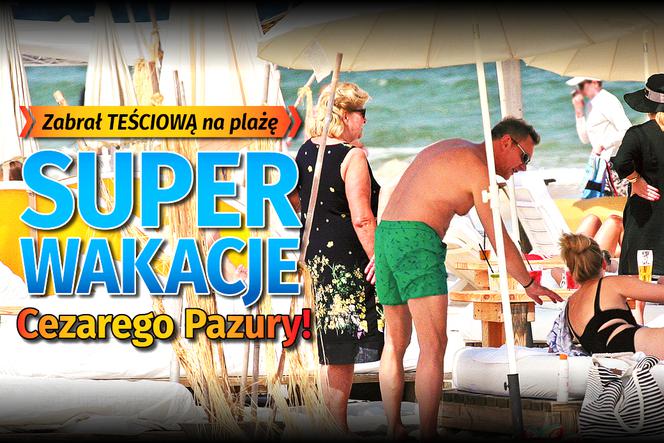 Super wakacje Cezarego Pazury!