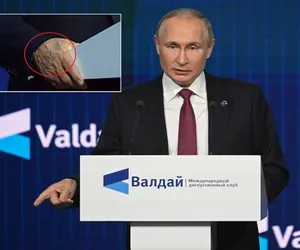 Putin przemawiał, a wszyscy patrzyli tylko na to. „Kto wskrzesił mumię?”