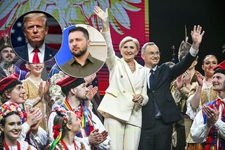 Agata Duda zadała szyku w USA! Błyszczała u boku męża na spotkaniu z Polonią