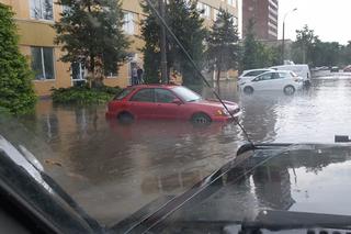 Ulewa w Białymstoku 28.05.2019. Woda znowu zalała stolicę Podlasia [ZDJĘCIA, WIDEO]