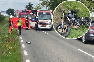 Godzinę walczyli o jego życie. Tragiczna śmierć młodego motocyklisty