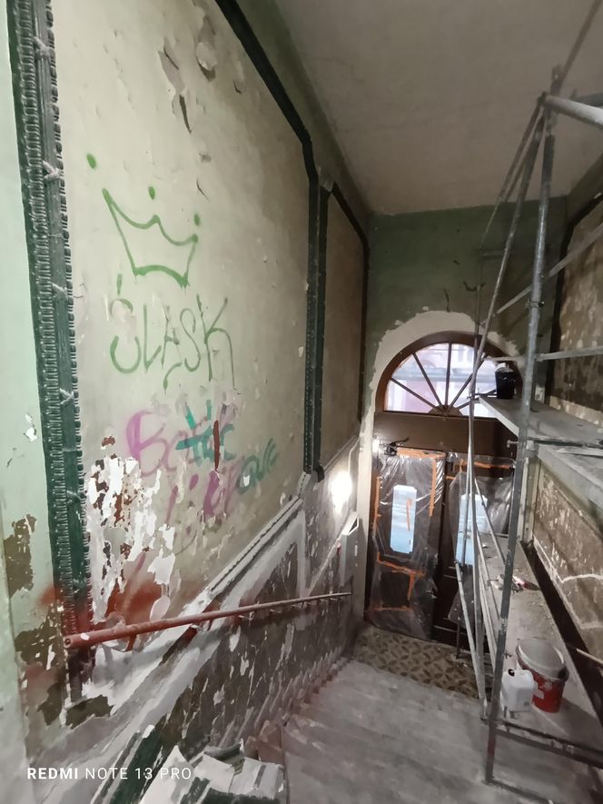 Renowacja kamienicy przy ul. Cybulskiego 19, Wrocław