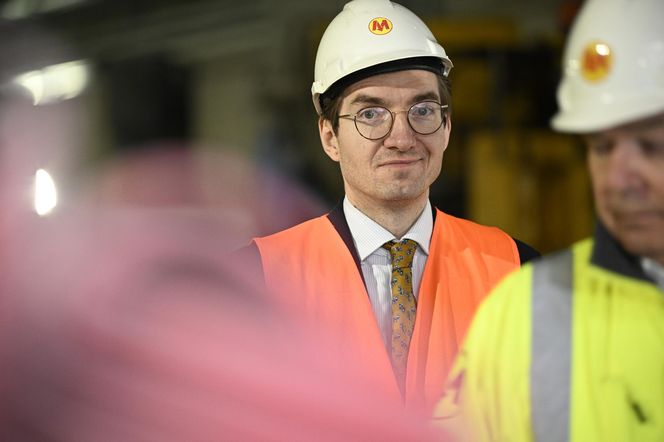 Byliśmy na budowie ostatniej stacji metra w Warszawie. Widok zapiera dech w piersiach