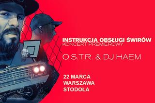 Konkurs: zdobądź bilety na koncert O.S.T.R. w Stodole, który odbędzie się 23 marca 2019! 