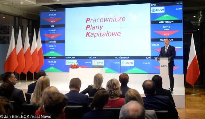 Ustawa o Pracowniczych Planach Kapitalowych. Andrzej Duda