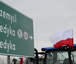 Protest rolników w Medyce