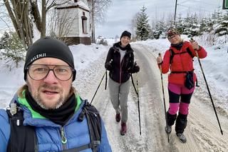 Przeszli w marszu nordic walking dookoła Nowego Sącza 