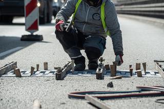 Drogowcy pracują na Trasie Siekierkowskiej. Postanowili rozszerzyć prace [GALERIA]