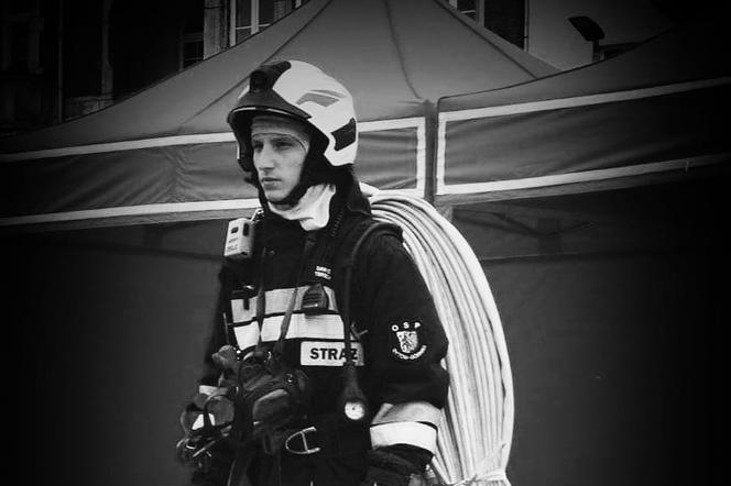 Zmarł młody strażak z OSP w Bytomiu-Górnikach. Dawid miał 23 lata 