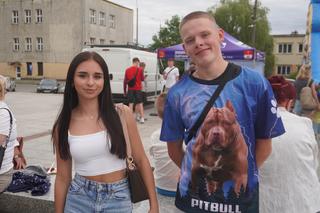 Piknik mieszkańców z karatekami w Skarżysku-Kamiennej