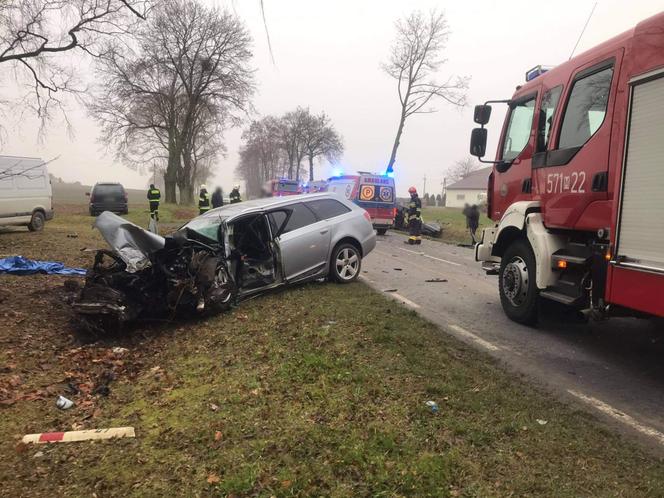 Radzikowo. Chciał sprawdzić, czy może wyprzedzać. Spowodował FATALNY wypadek! [ZDJĘCIA]