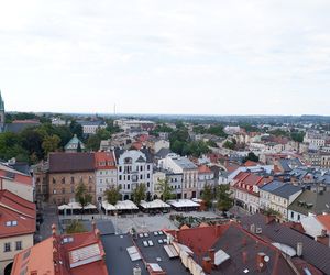 Bielsko-Biała, widok z wieży katedry św. Mikołaja