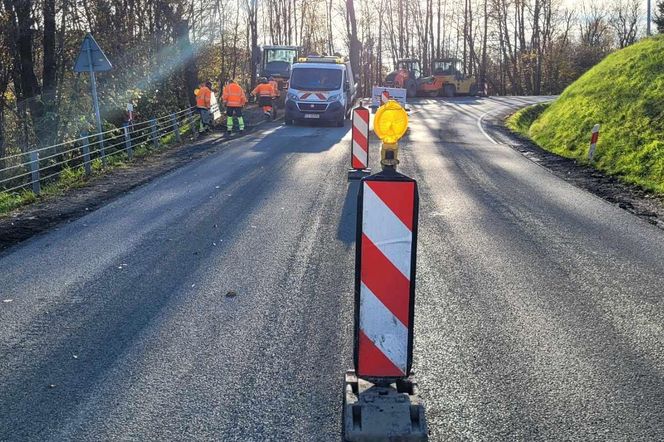 To są dobre wiadomości dla kierowców. Kończą się prace na osuwisku w Szymbarku