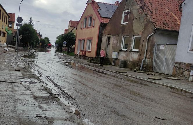 Tolkmicko i Suchaczew zalane [ZDJĘCIA]